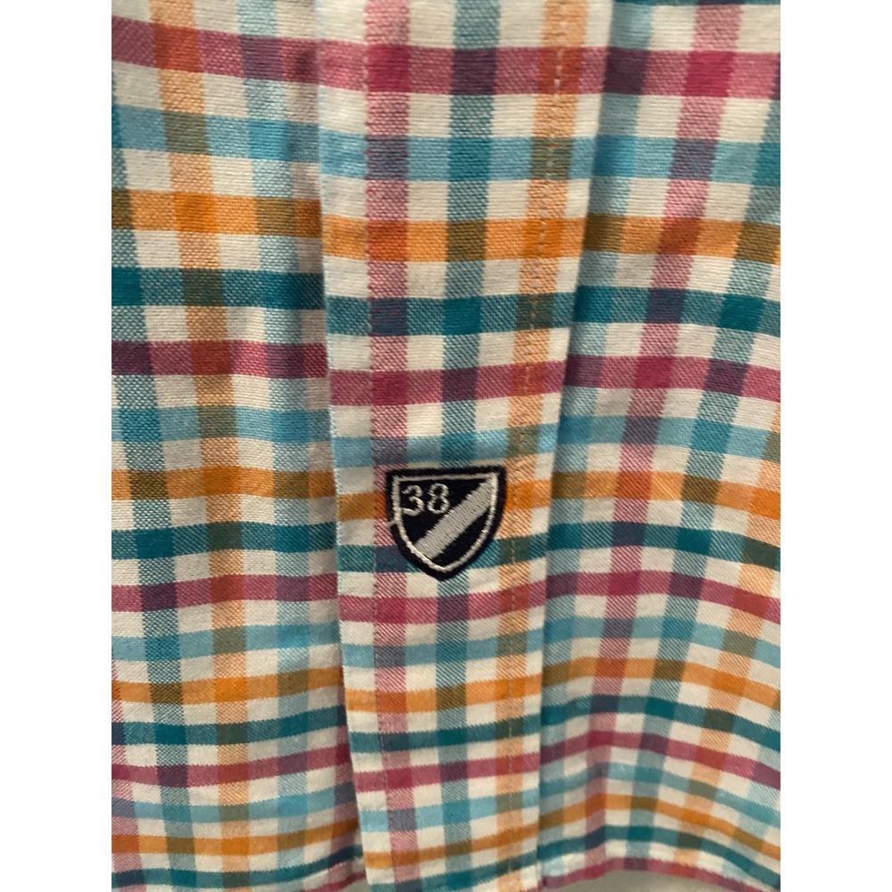 Cremieux Classics Shirt Mens XL Multi Color Plaid Cotton Button Down - Picture 9 of 10
